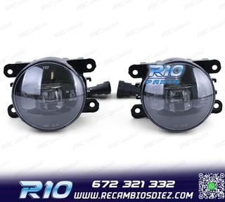 FAROS ANTINIEBLA VARIOS MODELOS LED NEGRO AHUMADO