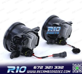 FAROS ANTINIEBLA VARIOS MODELOS LED NEGRO AHUMADO