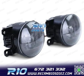 FAROS ANTINIEBLA VARIOS MODELOS LED NEGRO AHUMADO