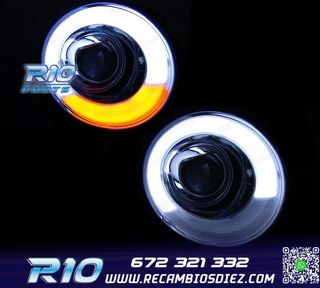 FAROS PARA MINI COOPER R56 R57 06-14 TUBE LIGHT + INTERMITEN