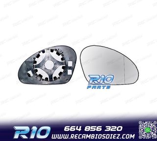CRISTAL ESPEJO BASE DERECHO SEAT ALTEA 04-09 CONVEXO