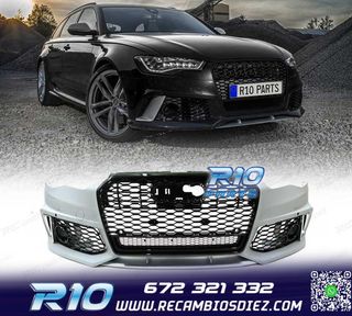 PARAGOLPES DELANTERO AUDI A6 4G C7 14-18 LOOK RS6