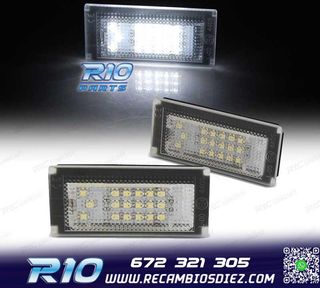 LUCES DE MATRÍCULA LED PARA MINI COOPER 2001-2006