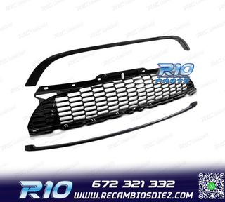 PARRILLA MINI COOPER R56 57 55 S JCW 06-14 NEGRO BRILLO