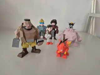 Figuras 3D Final Fantasy VII