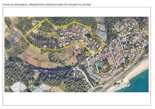 Terreno en venta en Sant Pol de Mar