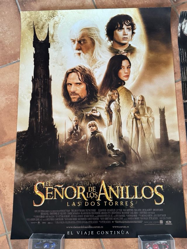 Carteles Originales Las Dos Torres