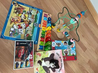 Pack Juguetes Infantiles: Paw Patrol, Bluey, Cars