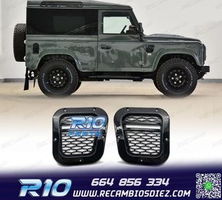 TOMAS DE AIRE ALETAS LAND ROVER DEFENDER 83-16 LOOK SVX