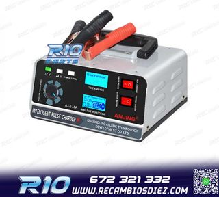 CARGADOR DE BATERIA 12v 24v COCHE MOTO BARCO