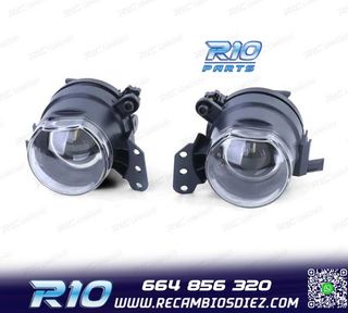 FAROS ANTINIEBLAS CON LUPA PARAGOLPES BMW TIPO M