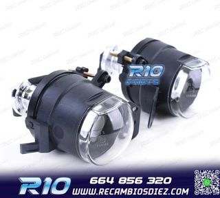 FAROS ANTINIEBLAS CON LUPA PARAGOLPES BMW TIPO M