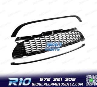 PARRILLA MINI COOPER R56 57 55 S JCW 06-14 NEGRO BRILLO