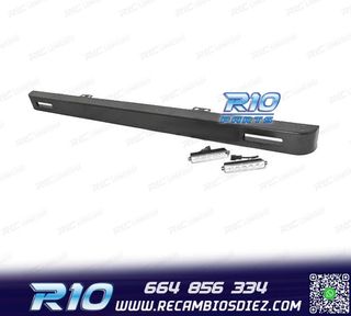 PARAGOLPES DELANTERO LAND ROVER DEFENDER 83-16 CON LUCES LED