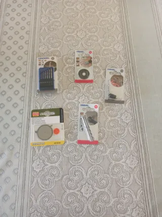 Accesorios Dremel: Brocas, discos y más