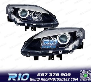 FAROS PARA RENAULT LAGUNA III 11- FONDO NEGRO