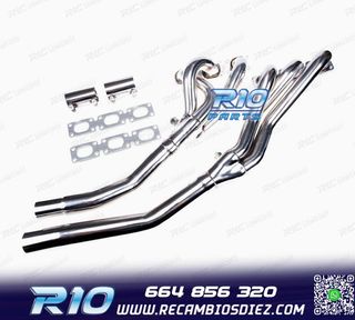 COLECTORES INOX BMW E36 E34 E39 6 CILINDROS