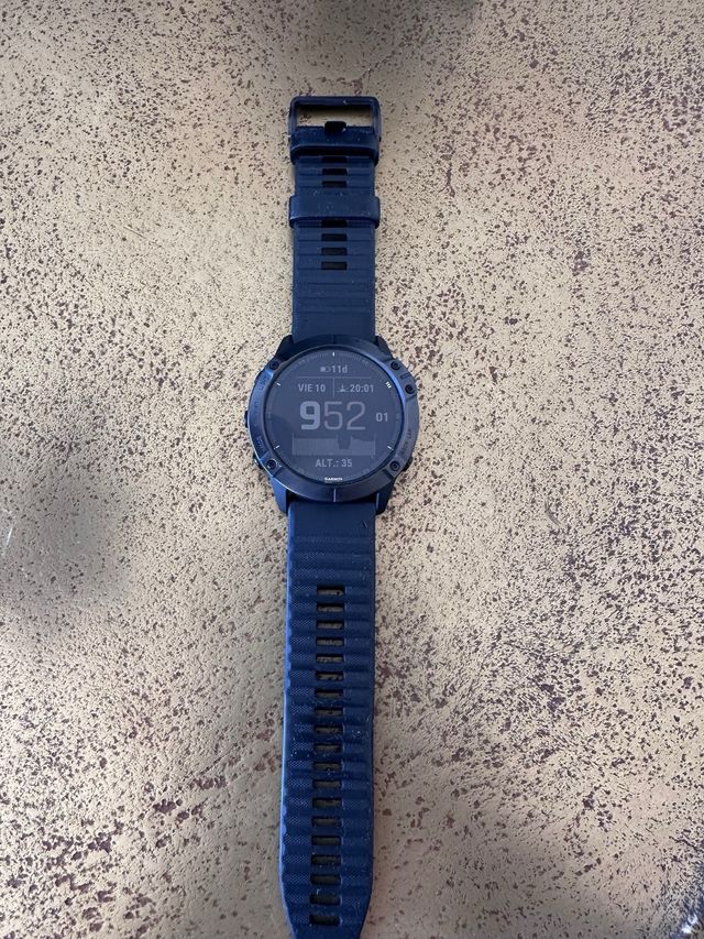 Garmin Fenix 6X Pro Smartwatch Negro/Plata