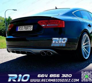 DIFUSOR AUDI A5 B8 B81 SPORTBACK 09-11 LOOK ABT