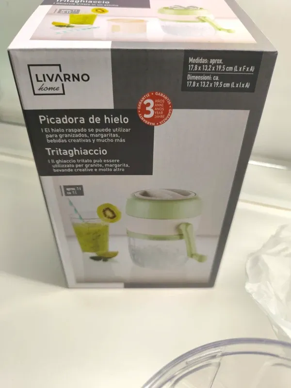 Trita ghiaccio manuale Livarno Home (nuovo)