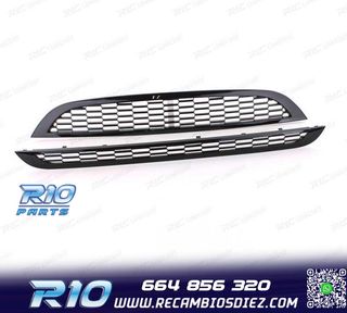 PARRILLA MINI COOPER S 01-06 NEGRO BRILLO