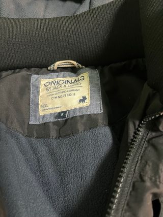 Chaqueta Jack & Jones Negra Talla M