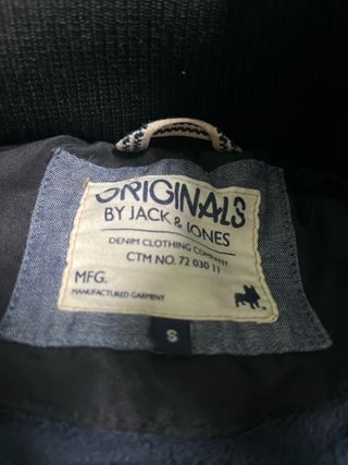 Chaqueta Jack & Jones Negra Talla M