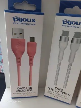 Bijoux Cavi USB, Type C e Auricolari