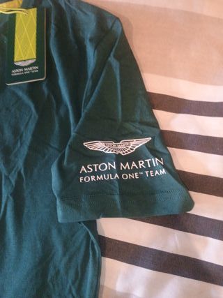 Camiseta Aston Martin F1 Vettel Talla L