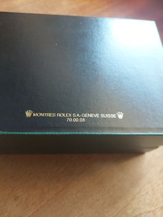 Dos Cajas de reloj Rolex verde