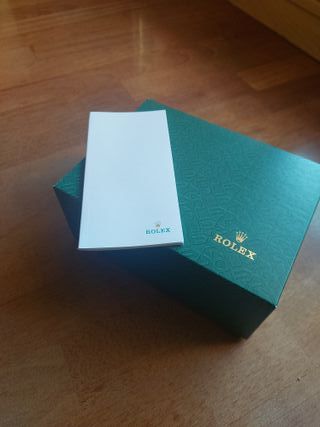 Dos Cajas de reloj Rolex verde