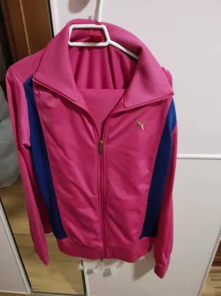 Chándal Puma rosa y azul