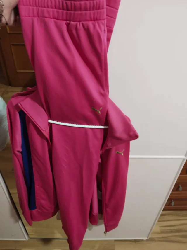 Chándal Puma rosa y azul