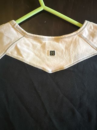 Camiseta Nike Niña Training Negra y Rosa