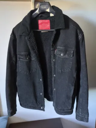 Chaqueta Levi's Sherpa Negra Talla M