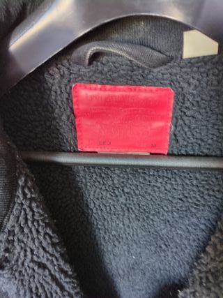 Chaqueta Levi's Sherpa Negra Talla M
