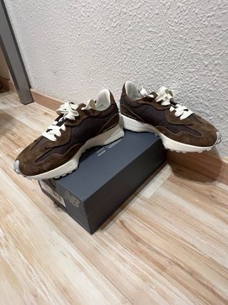 Zapatillas New Balance Marrón/Oliva Talla 40,5