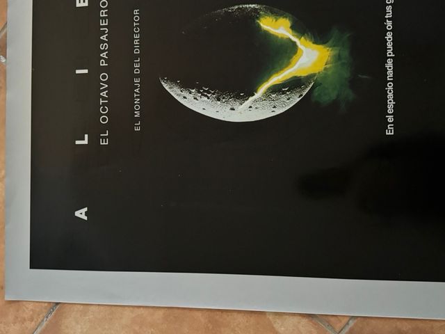 Cartel Alien El Octavo Pasajero Original 2003