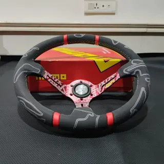 Volante MOMO Deportivo Rojo