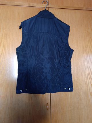Chaleco mujer azul marino