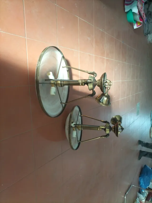 Lámparas de techo de latón