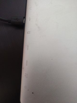 Tablet Negra y Multicolor