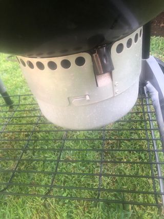 Barbacoa Weber Negra y Plateada