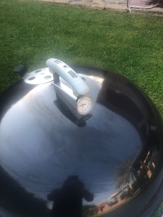 Barbacoa Weber Negra y Plateada