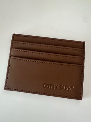 Porta cartões Cutty Sark castanho
