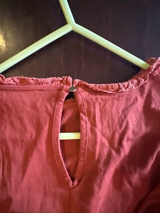 Blusa Kiabi naranja talla M
