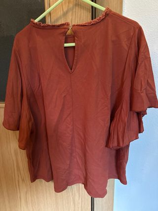 Blusa Kiabi naranja talla M