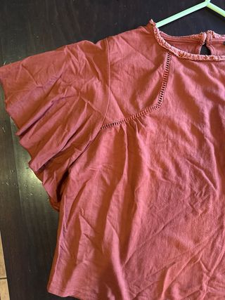 Blusa Kiabi naranja talla M