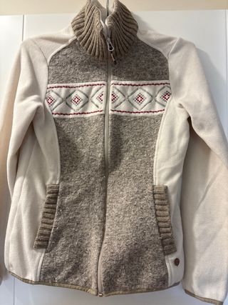 Forro polar CMP lana beige/marrón muy calentito 