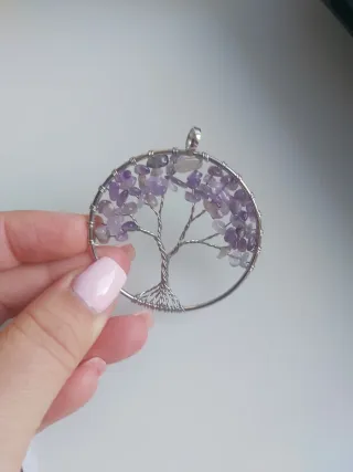 Colgante Árbol de la Vida Amatista